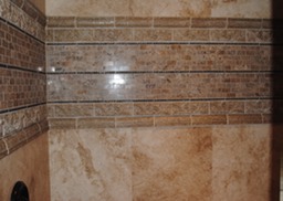 shower border